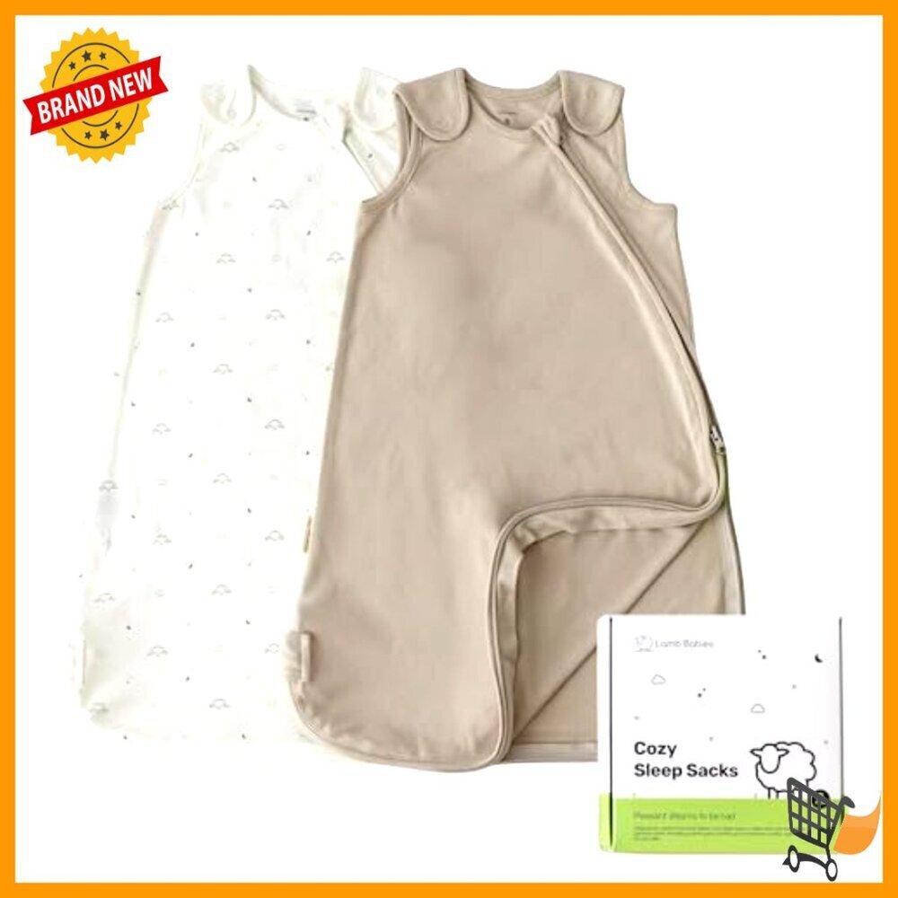 Ultra-Soft Cotton Sleep Sack Cozy Premium Wearable Blanket for Restful Nights
